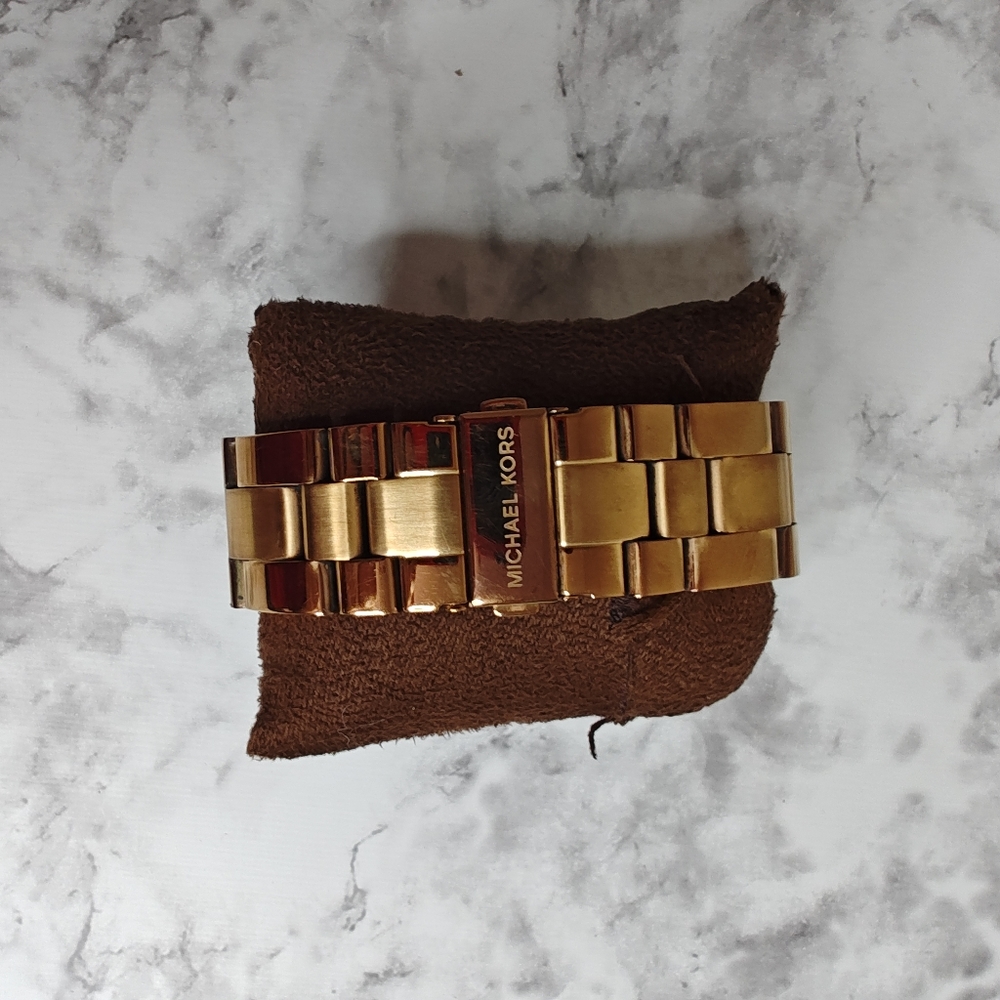 Michael Kors Mk-5412 Rose Gold Stone Watch - Picture 5 of 7